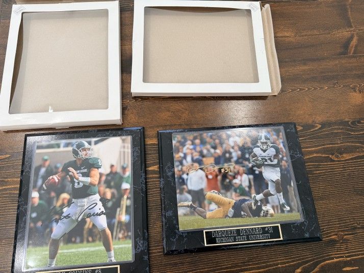 Kirk Cousins & Darqueze Dennard Msu Autographs