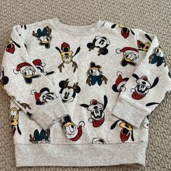4T Disney Christmas Sweatshirt