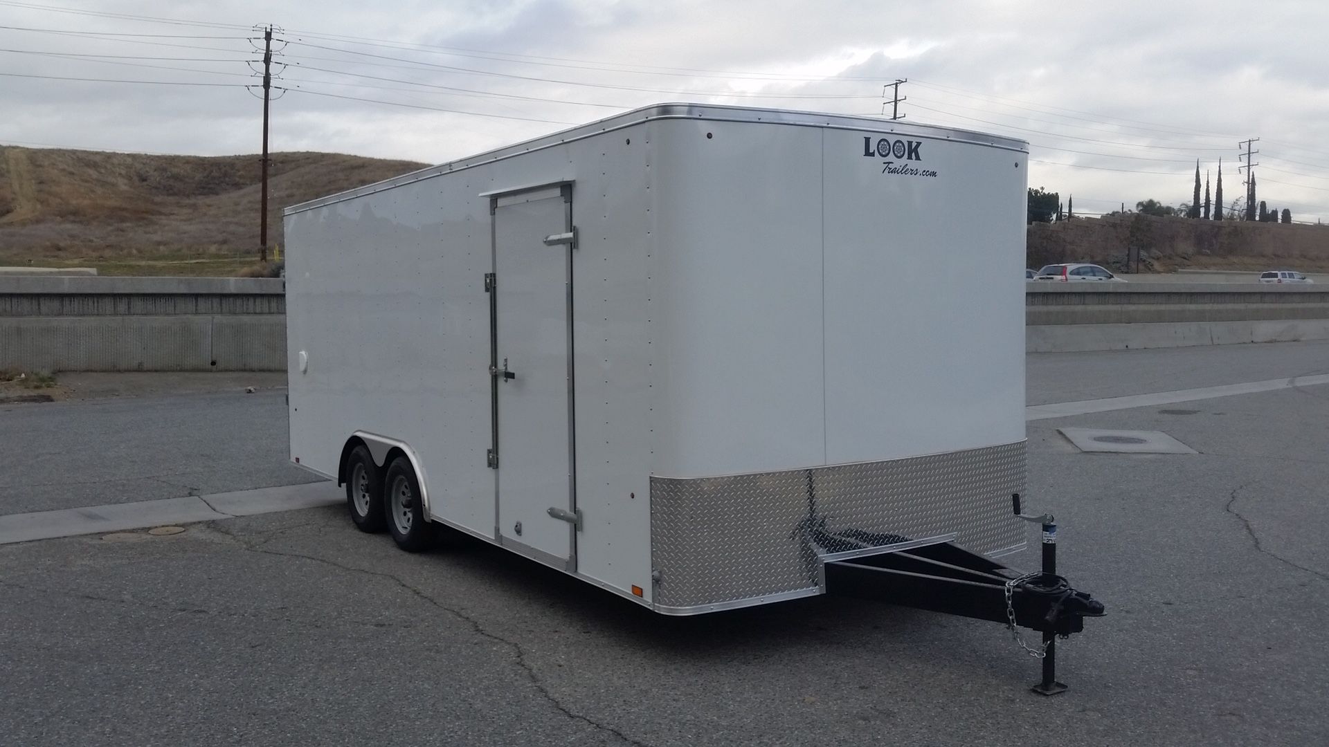 New 8.5x20 Enclosed Look Trailer * 12 inches extra height *