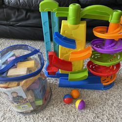 Kids Toys: Foam Building Blocks And Race Track