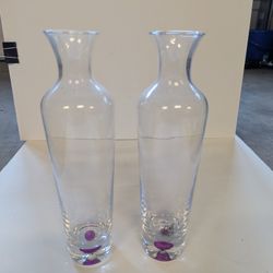Set Of 2 Tall Vases