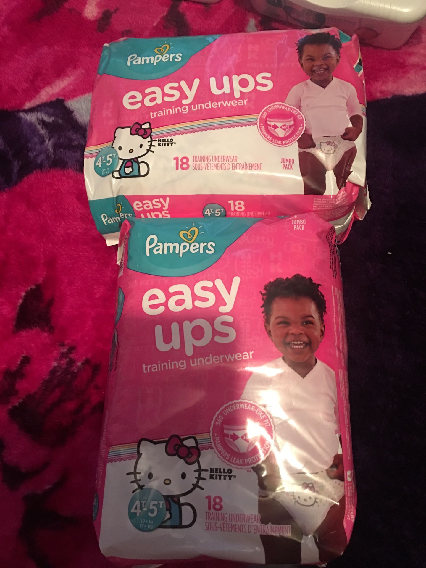 Pampers easy ups 4t-5t