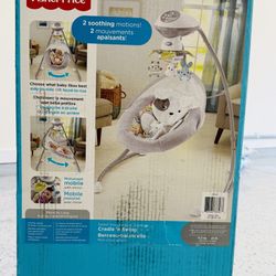 Fisher-Price Cradle n Swing - Never used Grab It For $100 Negotiable
