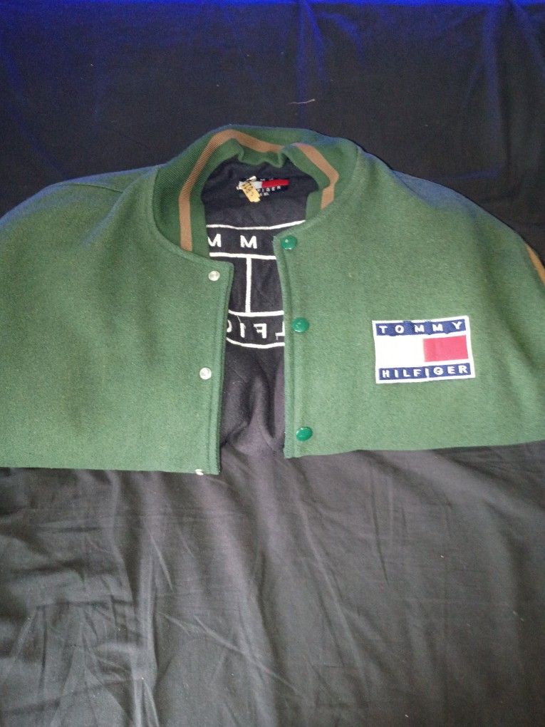 Vintage Tommy Hilfiger Leatherman Jacket XL