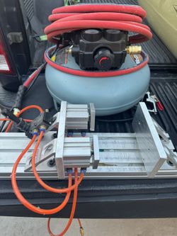 Bait Making Air Vise Clamp And Compressor