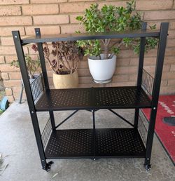 New Foldable Cart with Shelves