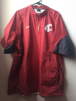 WSU Storm-Fit NIKE light weight Jacket Size XXl