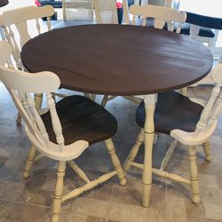 Solid Wood Dinning Set