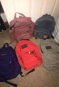 Jansport, roxy and Vans