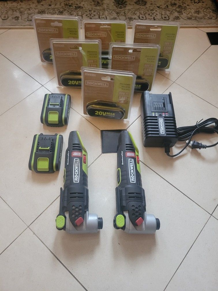 New Rockwell Cordless Multi-tool