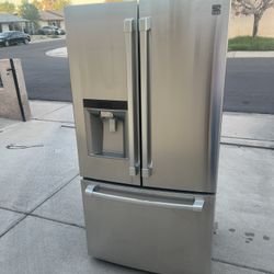 Refrigerator Kenmore Stainless Steel Counter Depth 