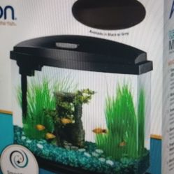 Aqueon 5 Gallon MiniBow Aquarium