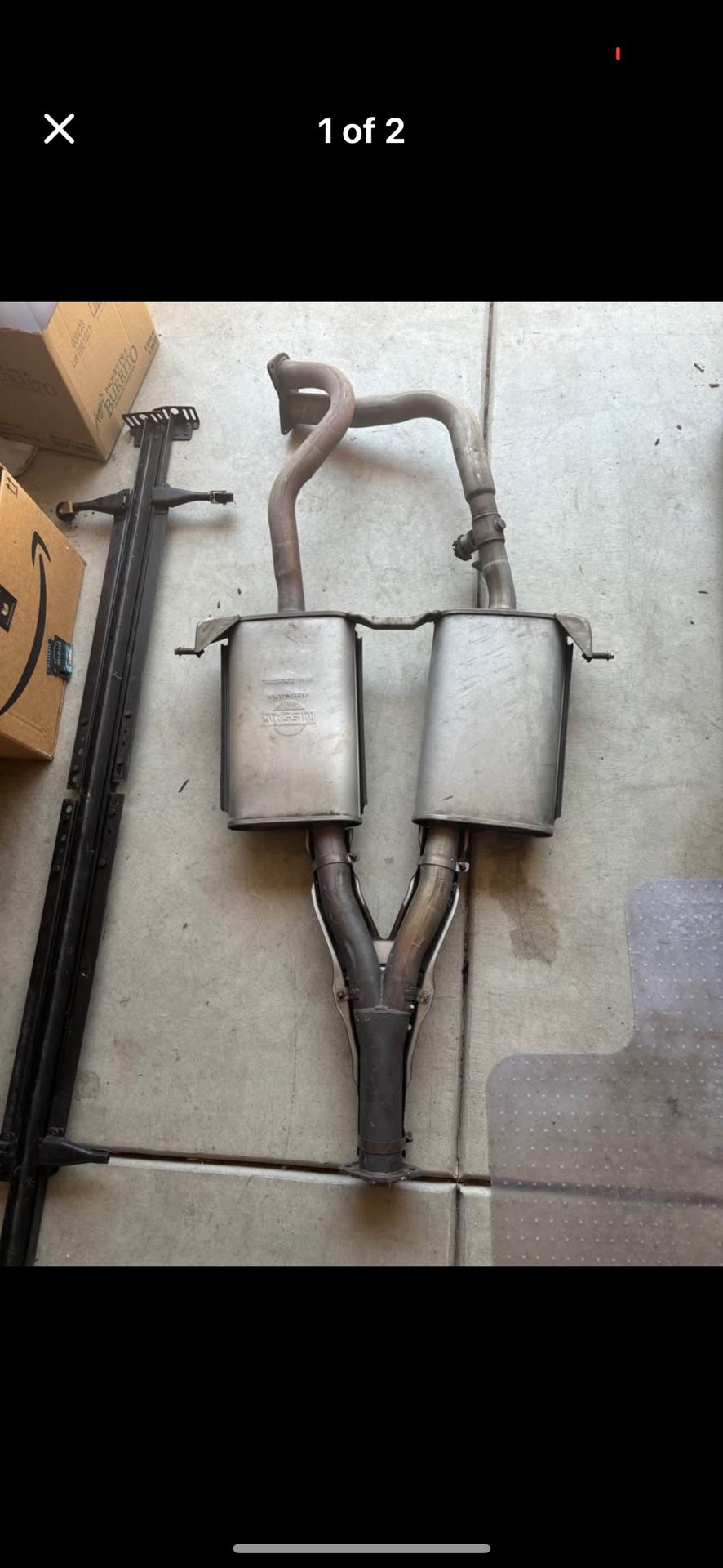 Nissan Exhaust Center Muffler