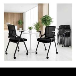 2 Stackable Conference Room Chairs - ONLY 2 AVAILABLE