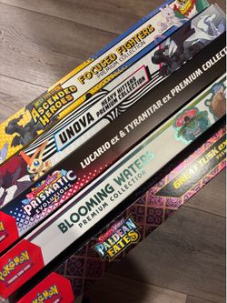 Pokemon Premium Collections Boxes