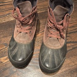 Men’s Size 11 Sorel Boots In Brown