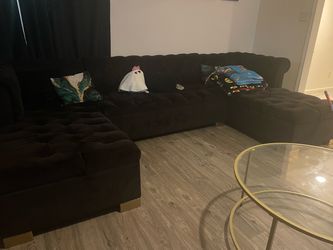Black couch