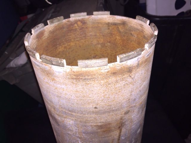 Concrete Drill Bit Hole seventeen inch cylinder