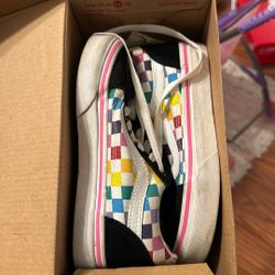 Girls Multicolor Old Skool Vans