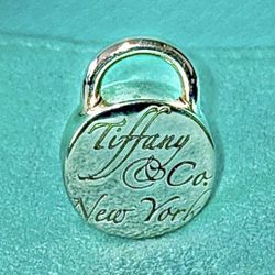 Tiffany & Co. Circle Notes Padlock Charm