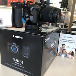 Canon EOS R6 Mark II Camera Rigged With 24-70mm Lens For Limited Time Only At Downey Camera