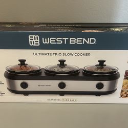West Bend Ultimate Trio Slow Cooker