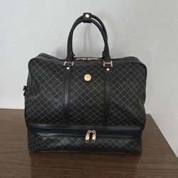 Signature 18" Dome Travel Duffel Leather Bag