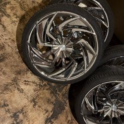 Honda 5 Lug 255/30zr22 