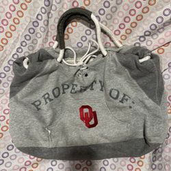 Oklahoma University Sweatshirt Tote Bag