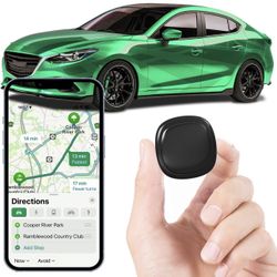 2025 Model Mini GPS Tracker for Vehicles/Kids,Dogs, Worldwide GPS Tracker Car Locator,No Monthly Fee/No SIM Card Required