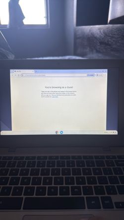 Chrome book laptop