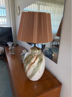 Large Vintage Ceramic Table Lamp