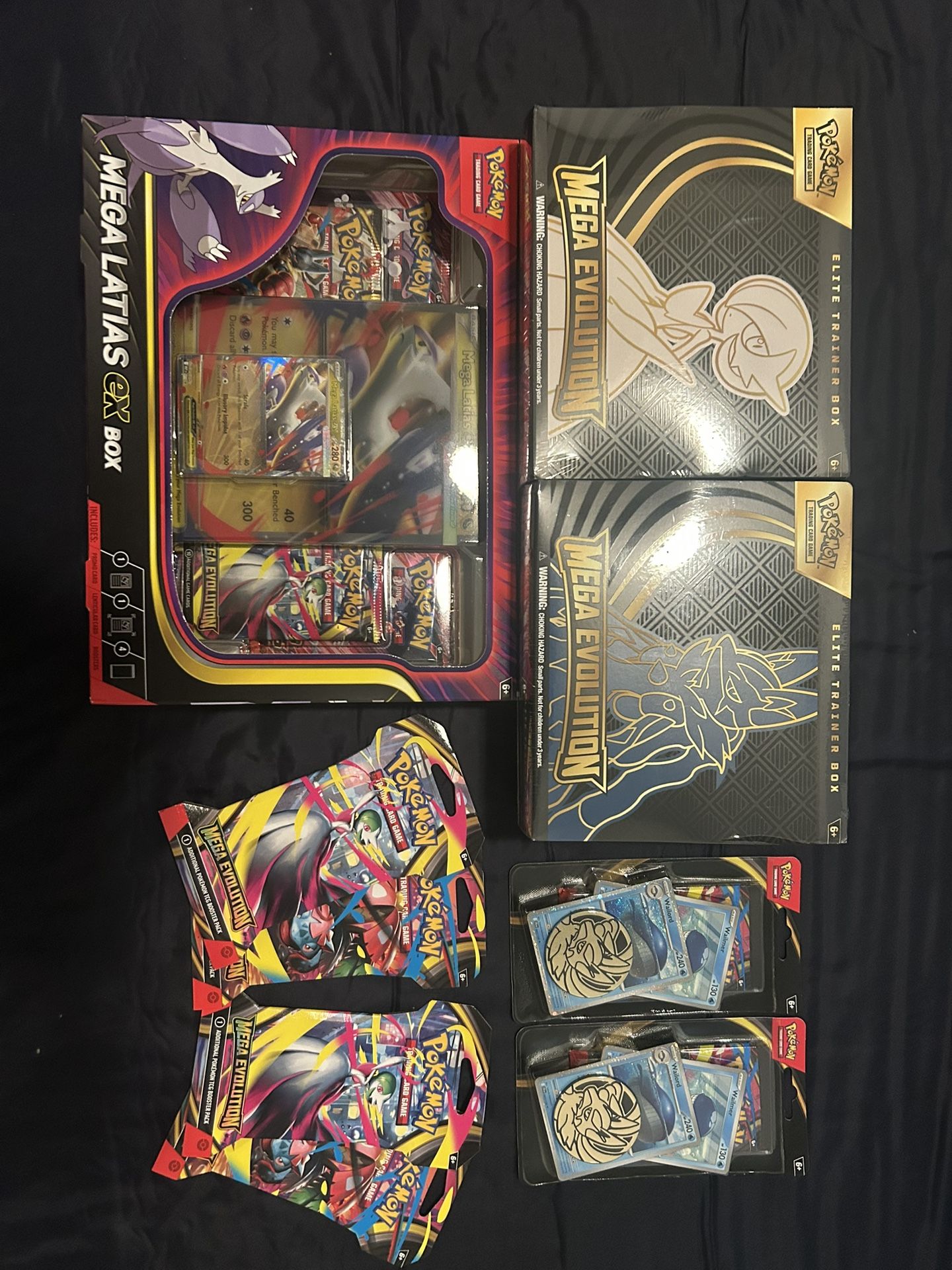 Pokemon Cards Mega Evolutions Elite Trainer Boxes And More