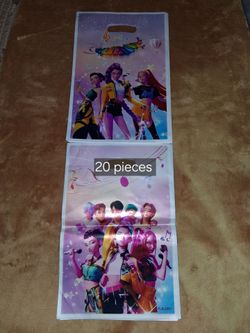K pop Demon Hunters treat bags