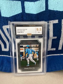 2025 Panini Donruss Elite Series #15 Bobby Witt Jr. Gen. Mint 9.5