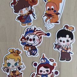 RARE Limited Edition Pop Mart Why So Serious Stickers Set Pack Labubu Molly 