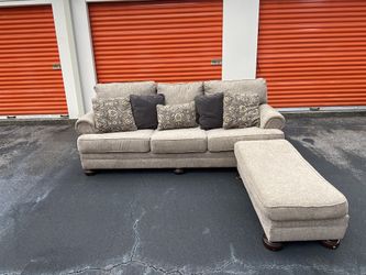 Ashley furniture Sofa + Ottoman set