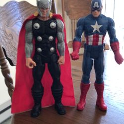 Super Hero’s…Captain America And Thor
