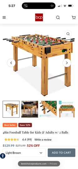 Foosball table