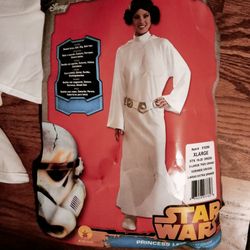 Star Wars. Princess Lea Costume. XL