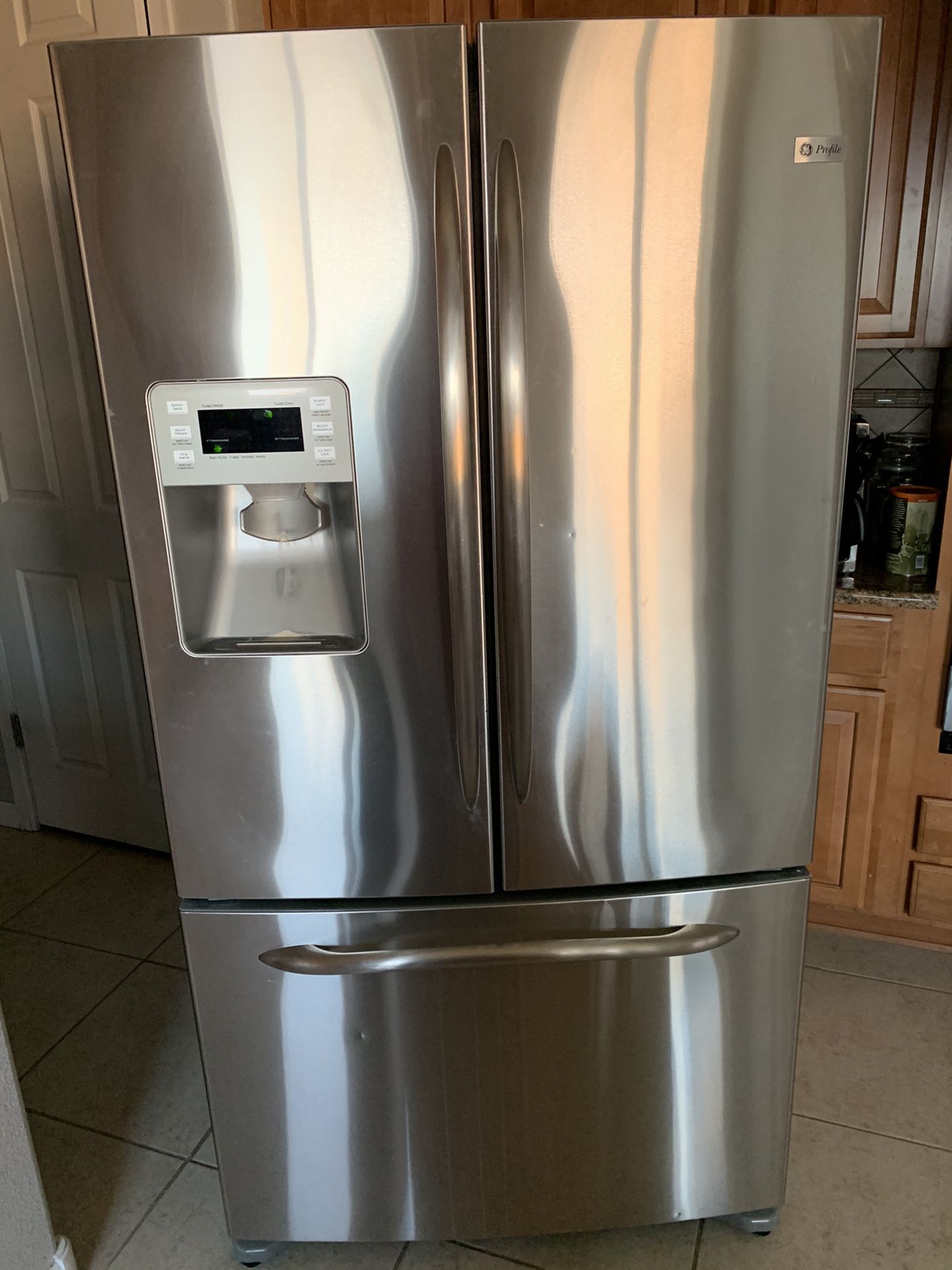 MATCHING APPLIANCES: GE Profile Refrigerator (NOT COOLING) + GE Profile Dishwasher (Works GREAT)