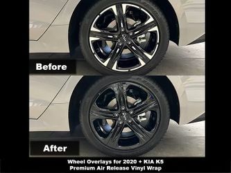 Rim Blackout And Caliper Painting