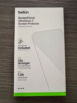 Brand New Belkin UltraGlass 2 Screen Protector for iPhone 18 / 17 Pro Max