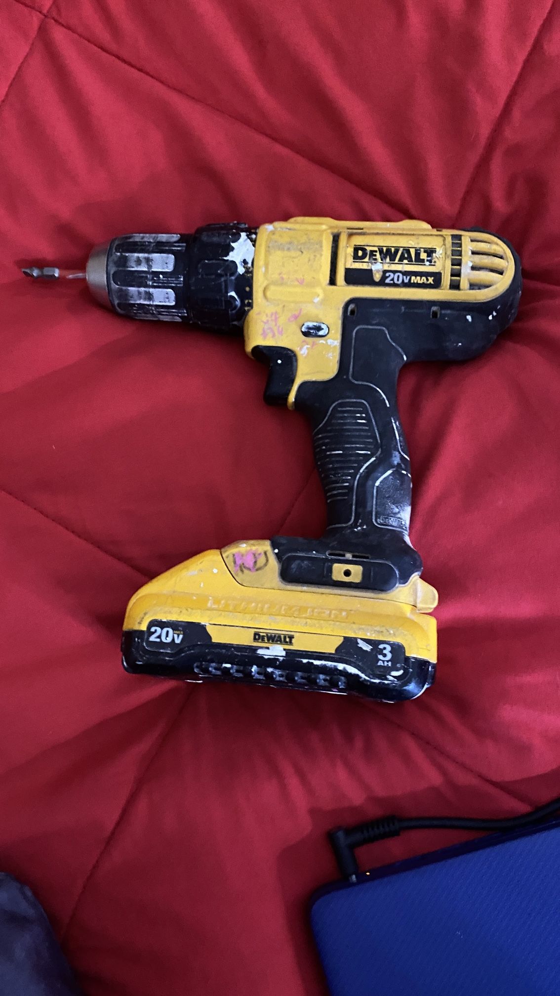 DeWalt drill with battery