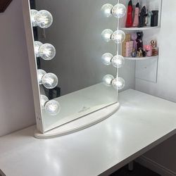 Impressions vanity mirror Table And Drawers 