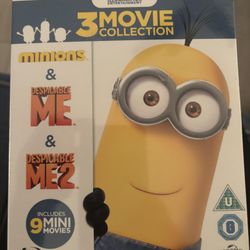Despicable Me 3 Movie Collection. Blu Ray 