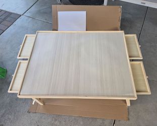 Wooden Puzzle Table