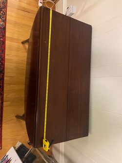 Antique Mahogany Drop-leaf table- PRICE FIRM.