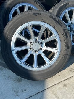 20” wheels and tires with sensors