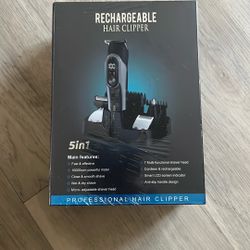 Rechargeable 5-1 Hair Clipper 